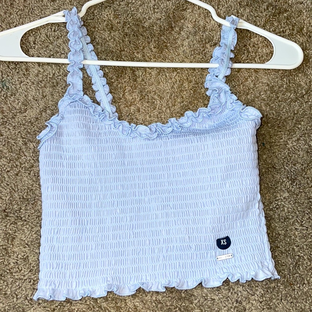 Cute ruffle tank top